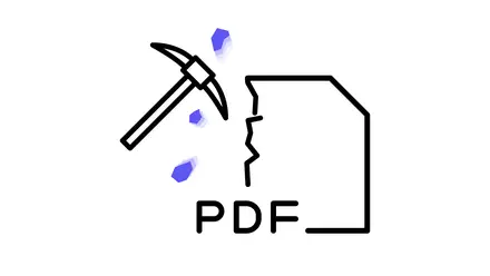 Mine d'extraction de PDF